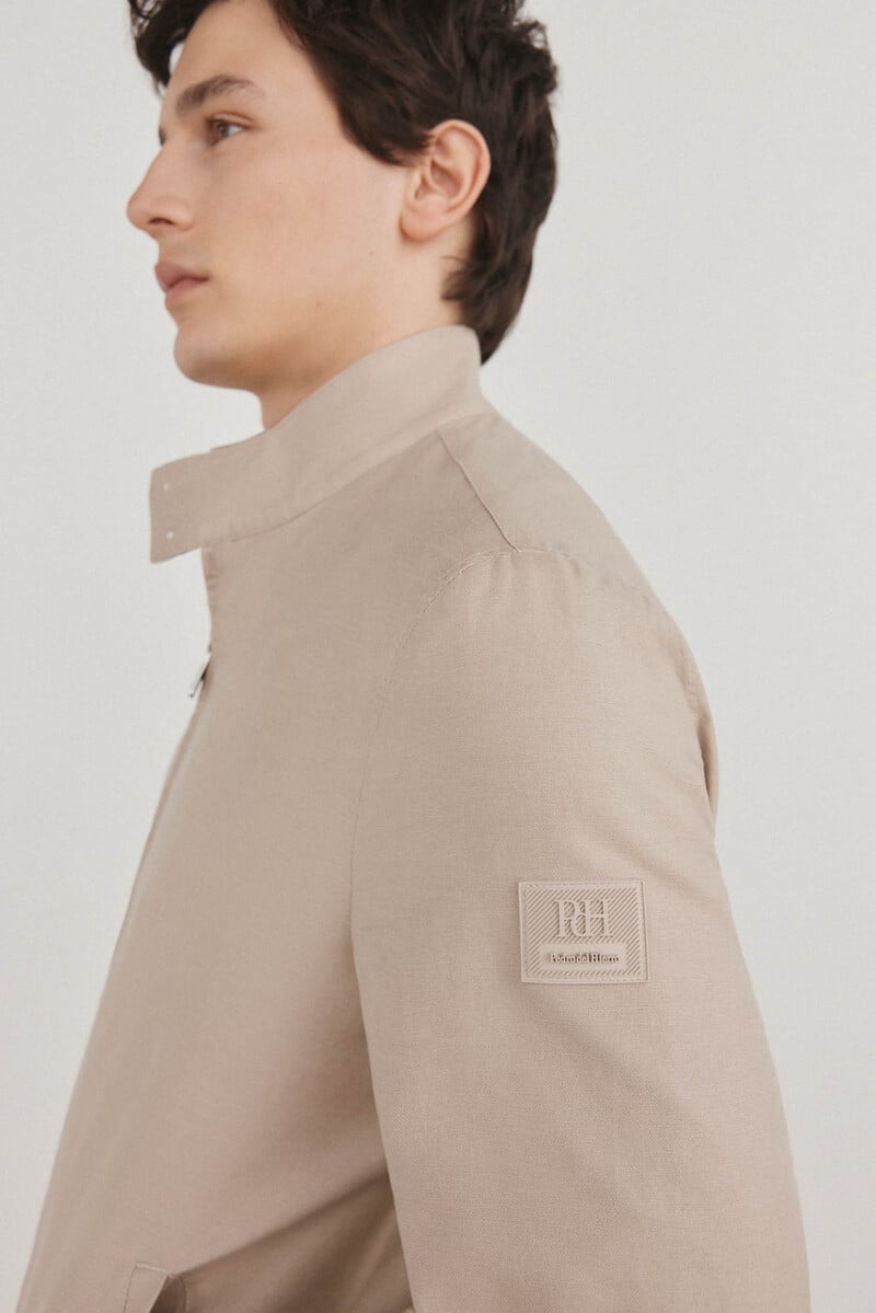 Pedro Del Hierro Cazadora Algodón Y Lino