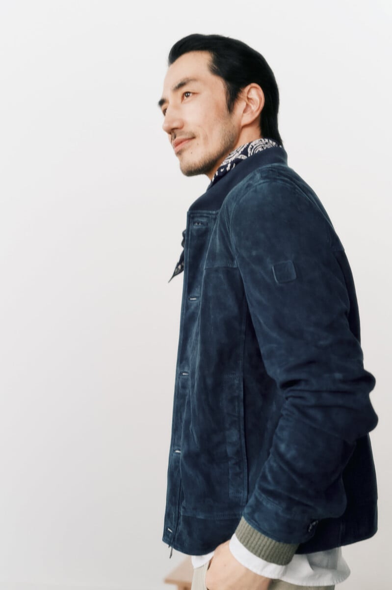 Pedro Del Hierro Cazadora Bomber Piel Ante