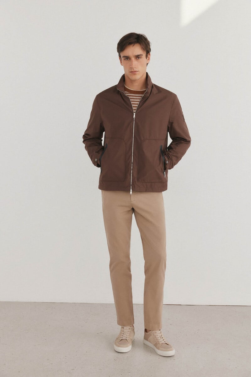 Pedro Del Hierro Cazadora Cremalleras