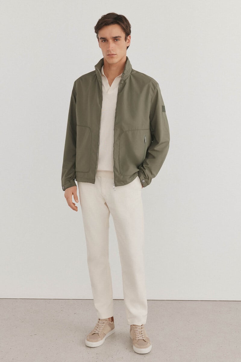 Pedro Del Hierro Cazadora Cremalleras