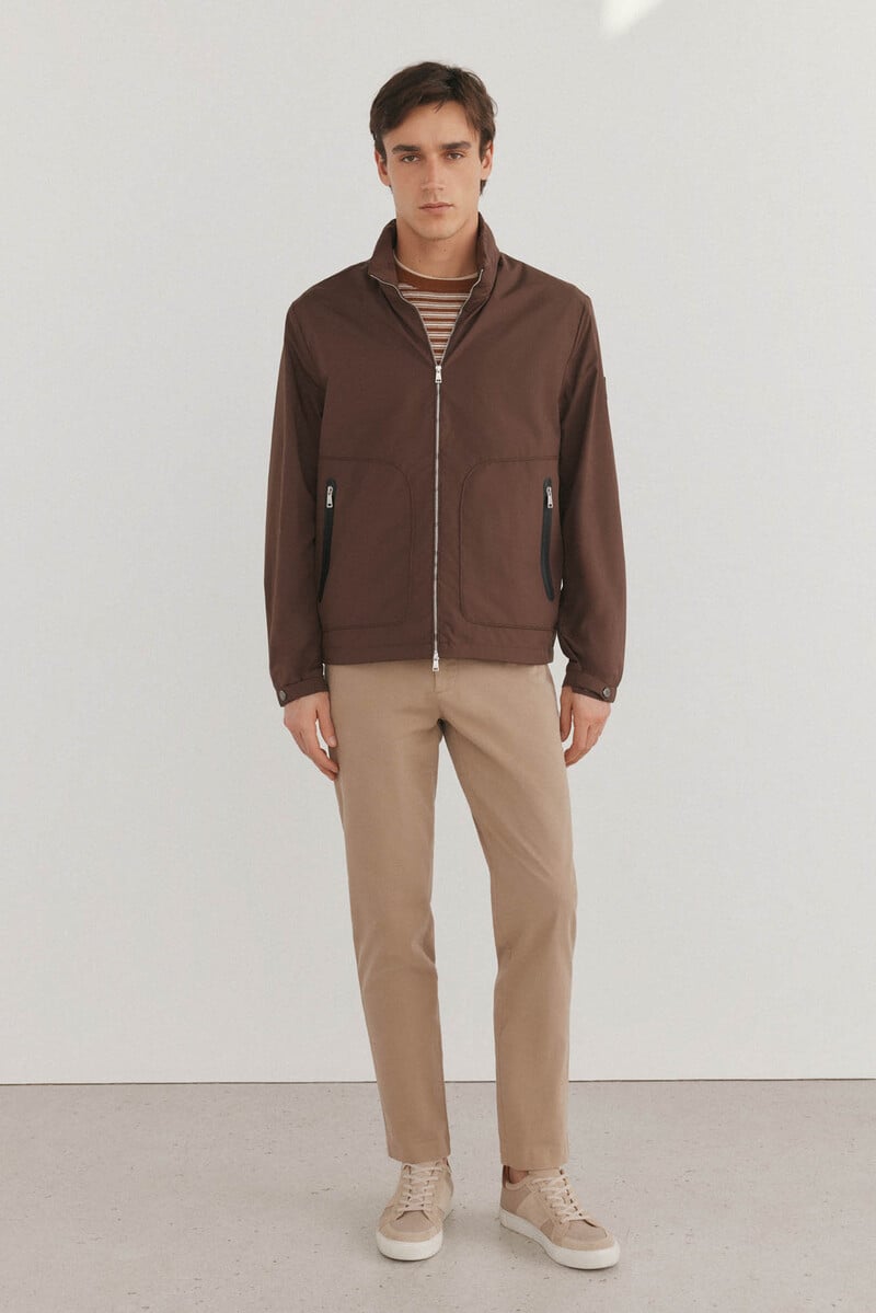 Pedro Del Hierro Cazadora Cremalleras