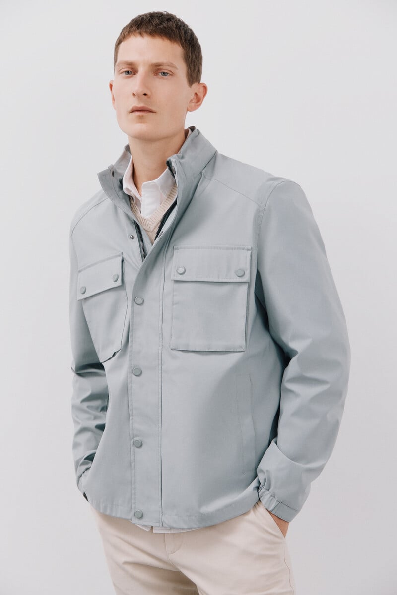 pedro del hierro Cazadora cuatro bolsillos