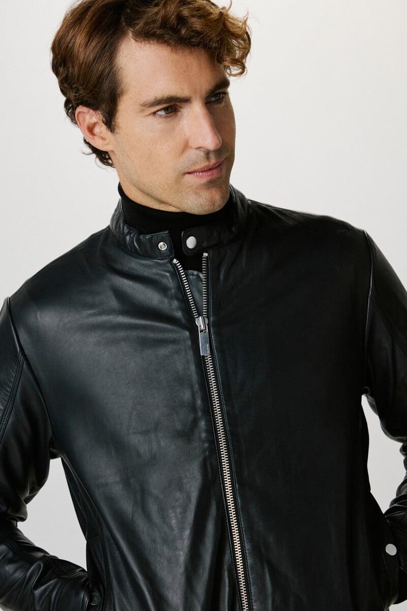 Pedro Del Hierro Cazadora De Piel