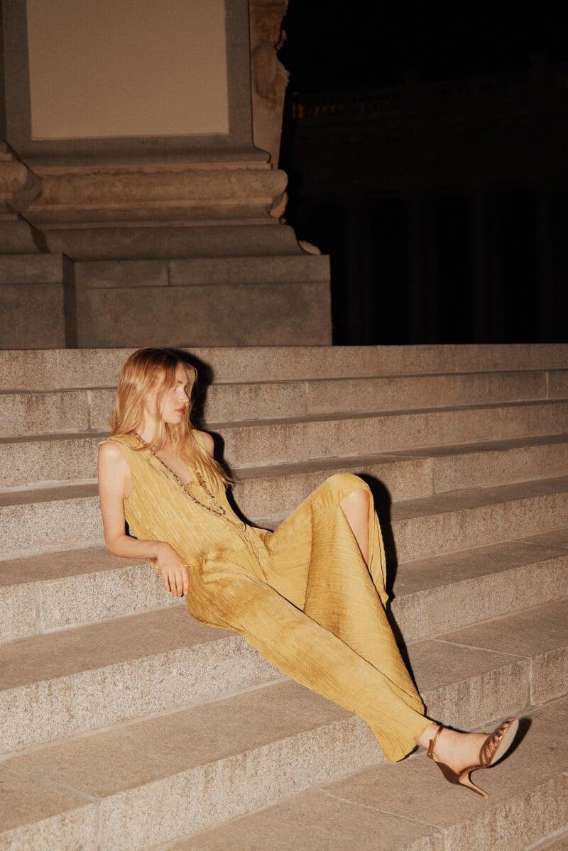 Pedro Del Hierro Cecilia. Top Plisado