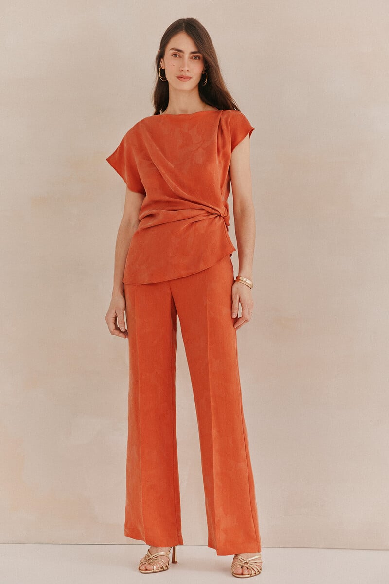 Pedro Del Hierro Celia. Top Nudo Jacquard