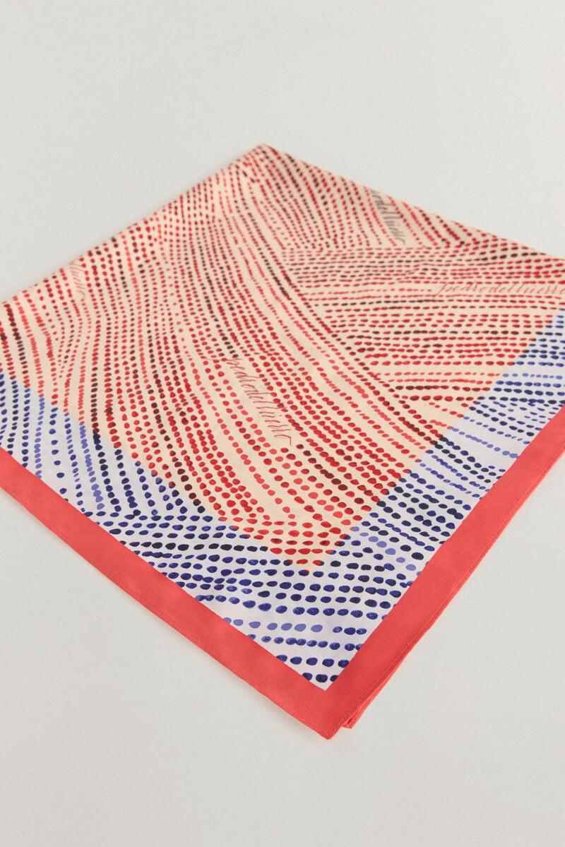 Pedro Del Hierro Chal Estampado De Lunares