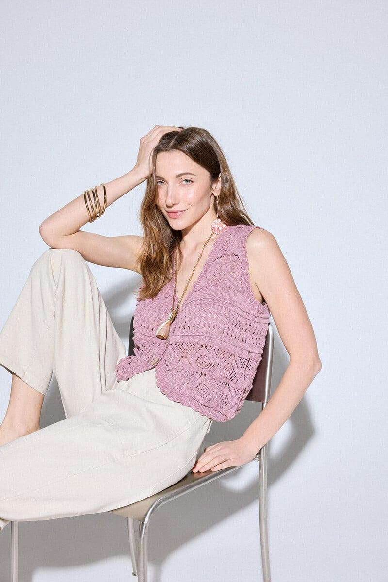 Pedro Del Hierro Chaleco Calado