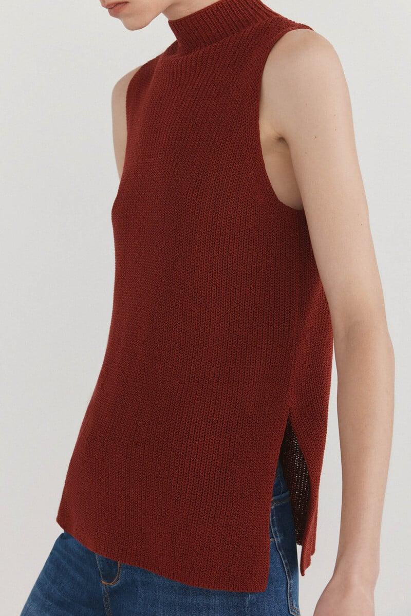 Pedro Del Hierro Chaleco De Punto Cinta