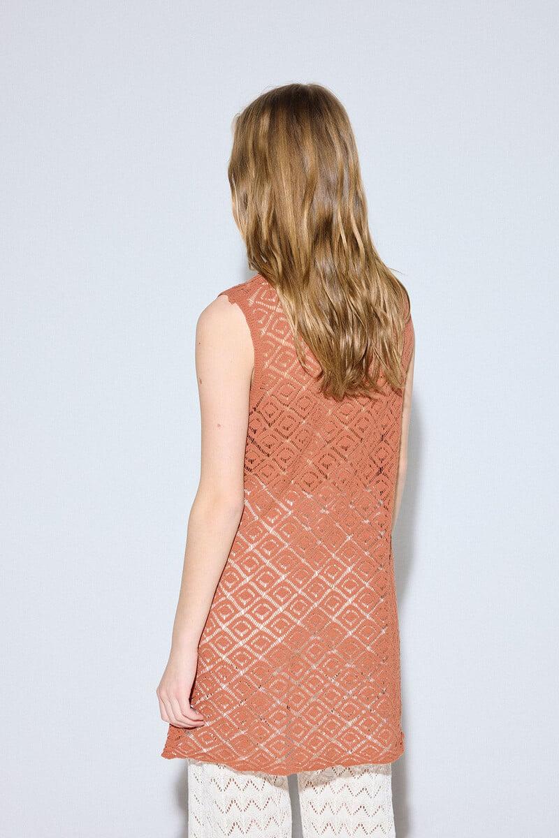 Pedro Del Hierro Chaleco Punto Largo