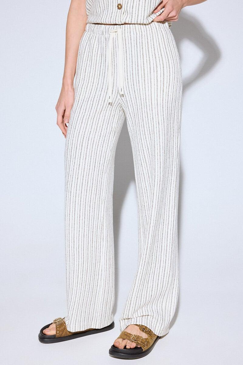 Pedro Del Hierro Chaleco Punto Rayas