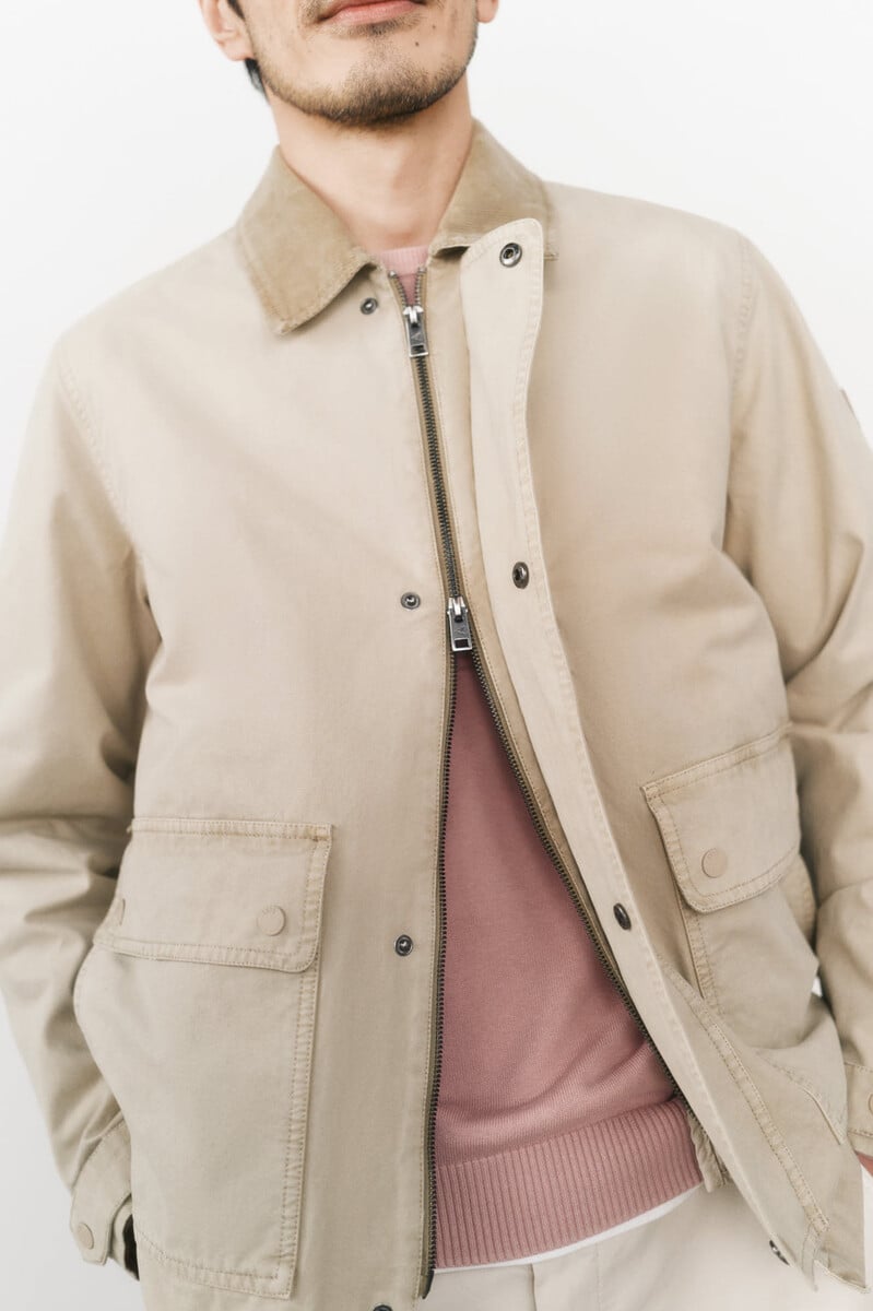 Pedro Del Hierro Chaqueta Algodón Lavada