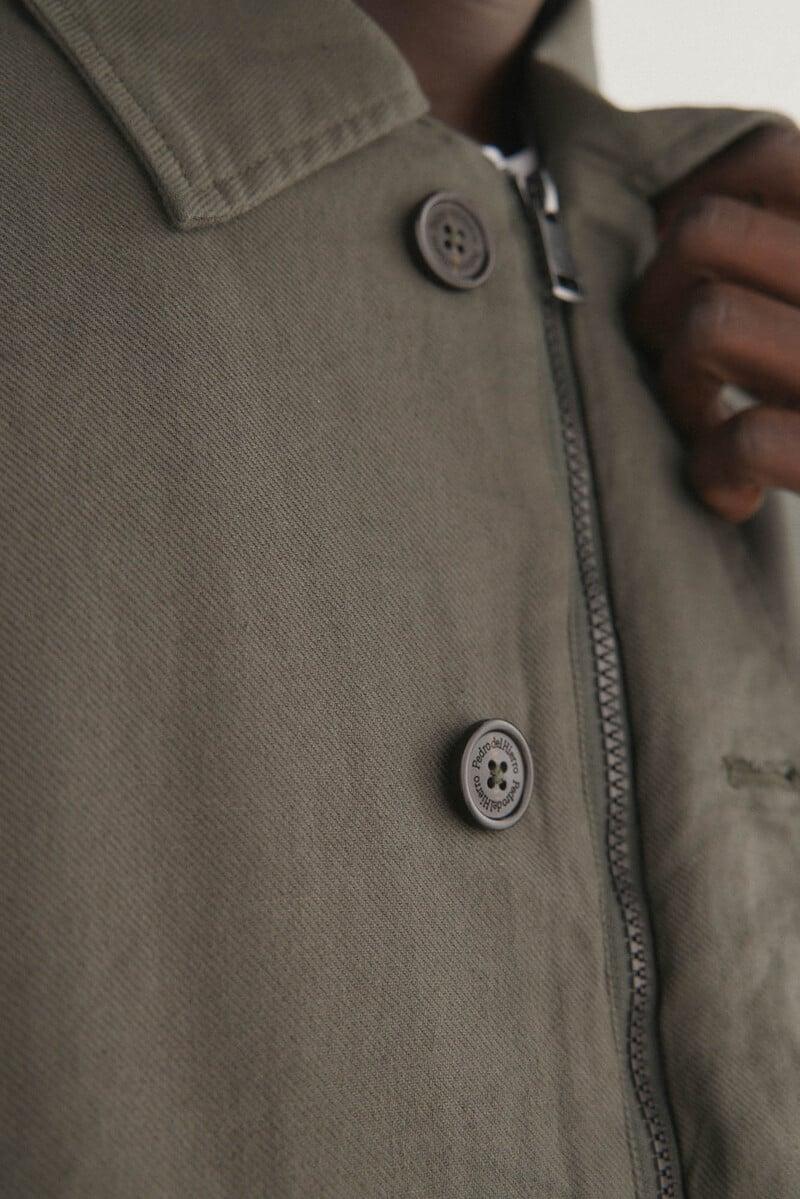Pedro Del Hierro Chaqueta Algodón Y Lino