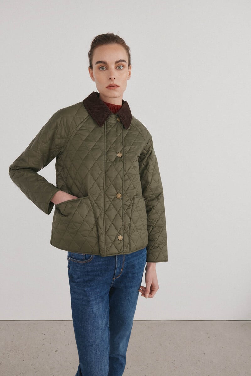 pedro del hierro Chaqueta corta acolchada