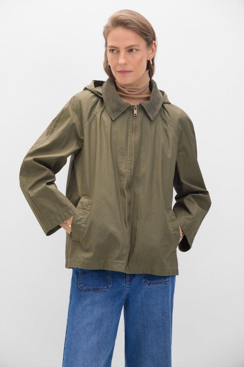 pedro del hierro Chaqueta corta encerada