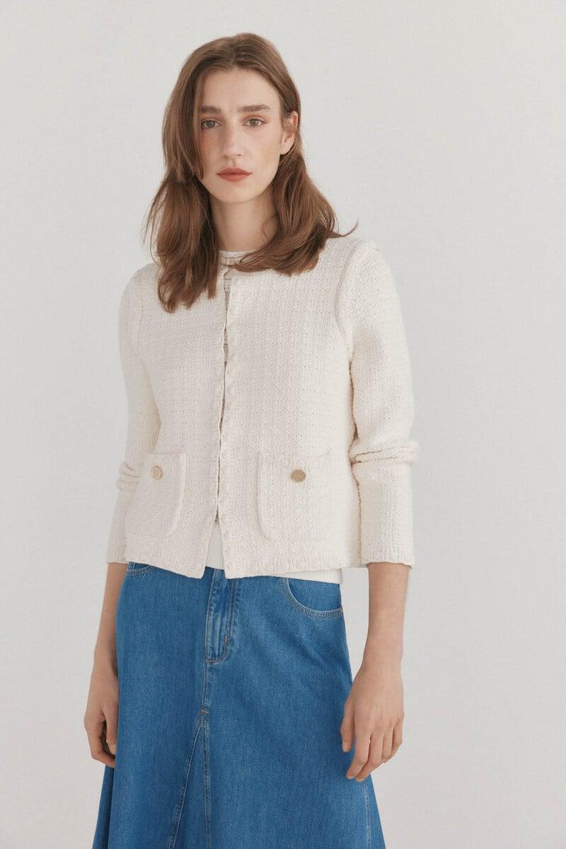 Pedro Del Hierro Chaqueta De Punto Con Estructura