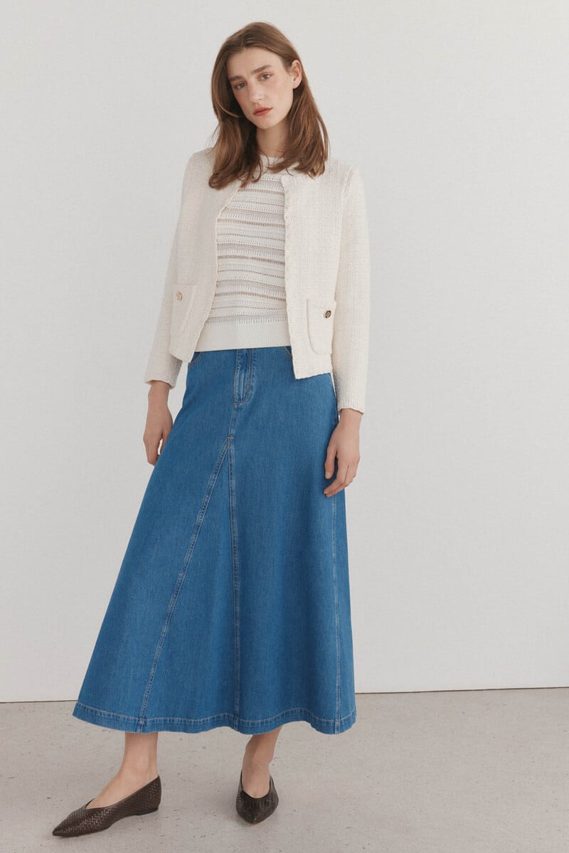 Pedro Del Hierro Chaqueta De Punto Con Estructura