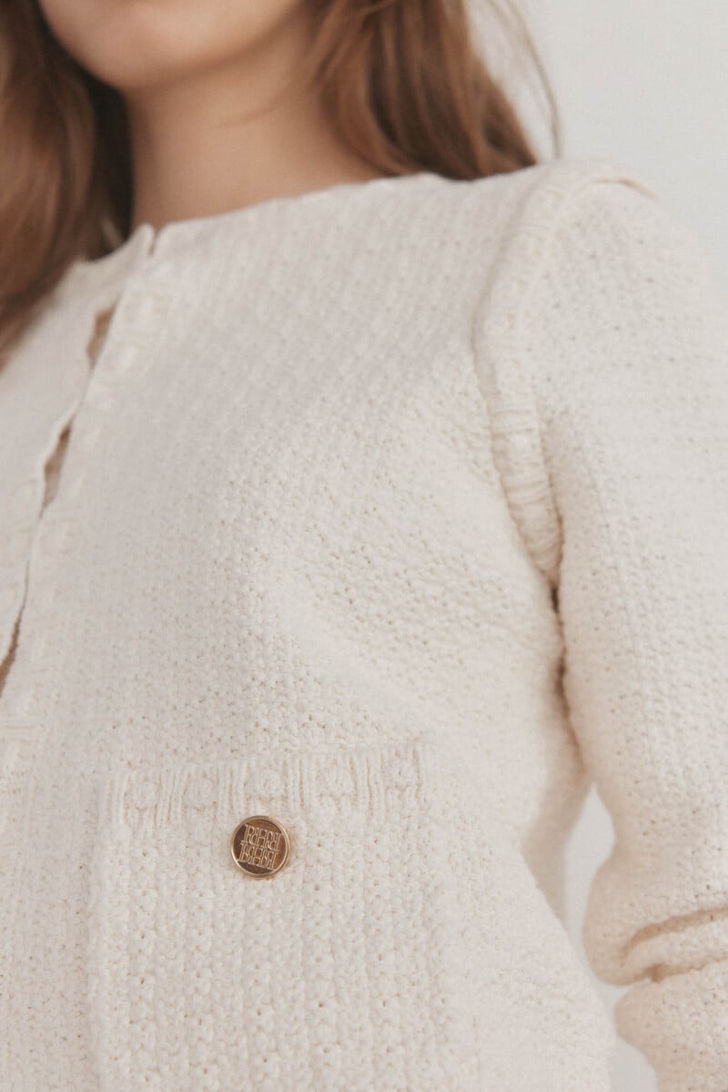 Pedro Del Hierro Chaqueta De Punto Con Estructura