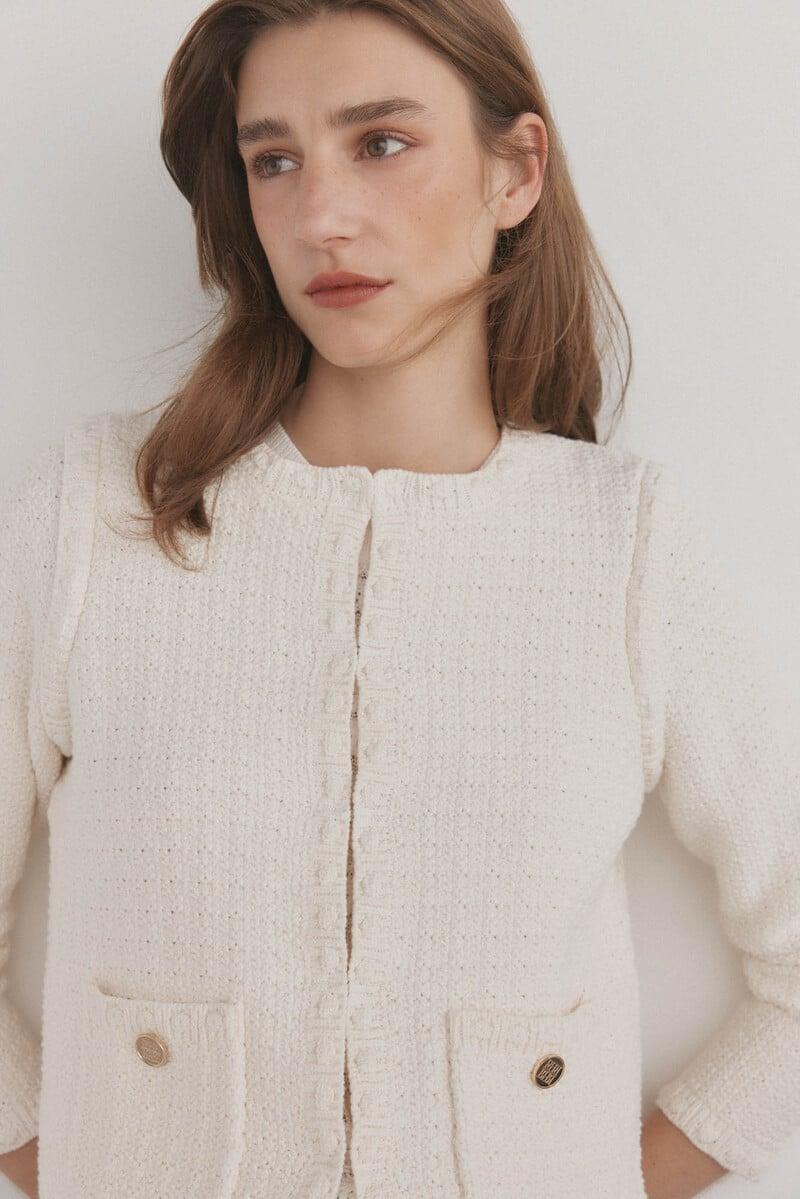 pedro del hierro Chaqueta de punto con estructura