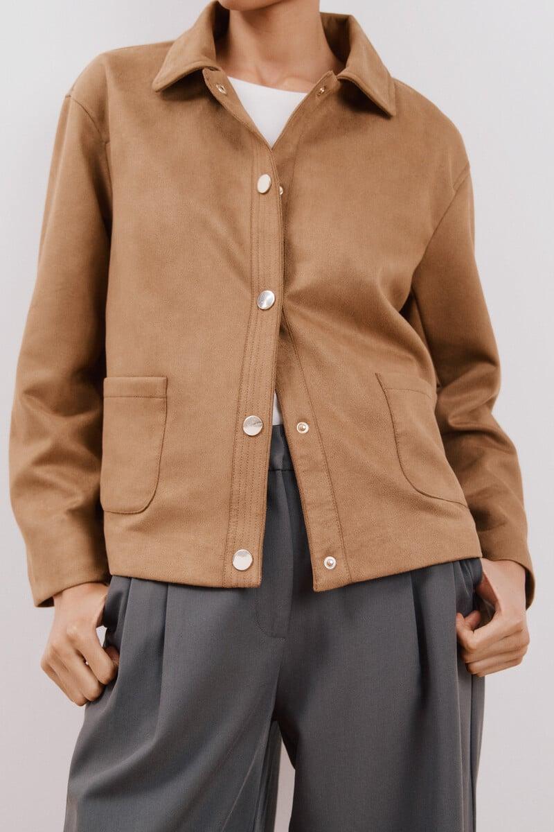 Pedro Del Hierro Chaqueta Efecto Piel