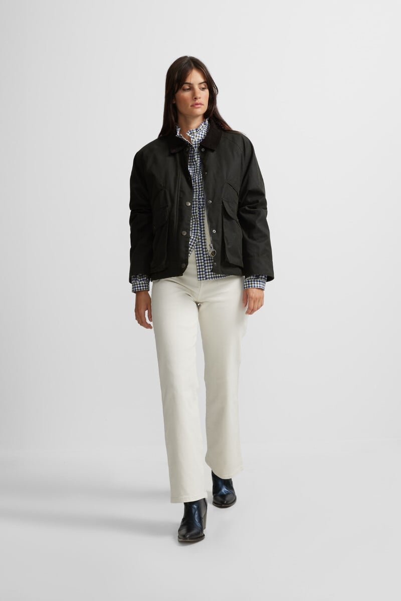 Pedro Del Hierro Chaqueta Encerada Borrego