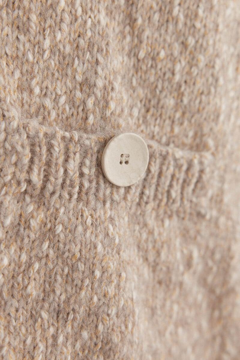 Pedro Del Hierro Chaqueta Jaspeada Bolsillos