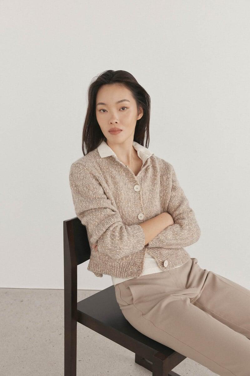 pedro del hierro Chaqueta jaspeada bolsillos