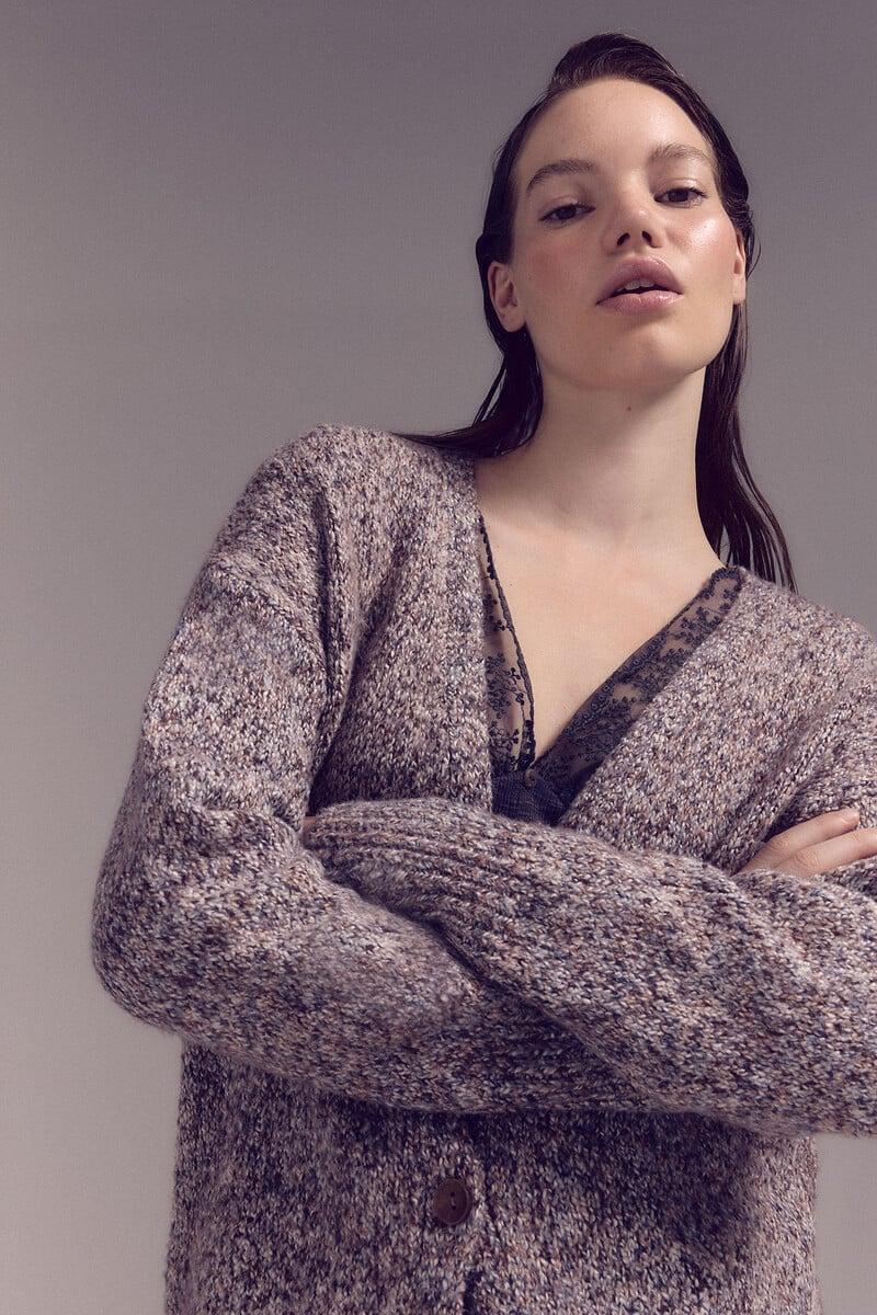 Pedro Del Hierro Chaqueta Punto Larga