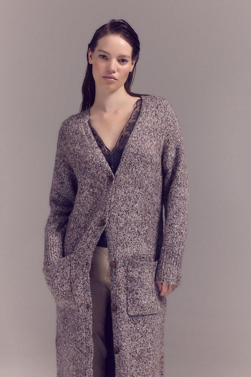 Pedro Del Hierro Chaqueta Punto Larga