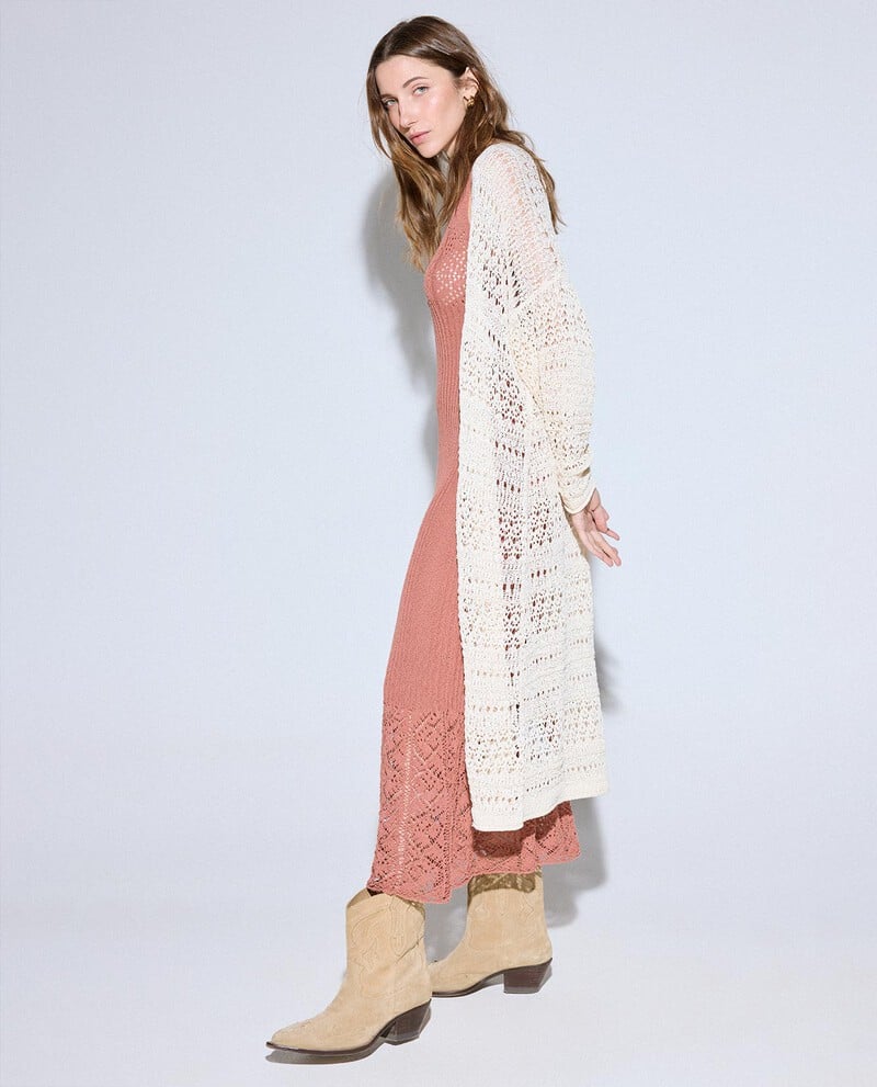 pedro del hierro Chaqueta punto larga