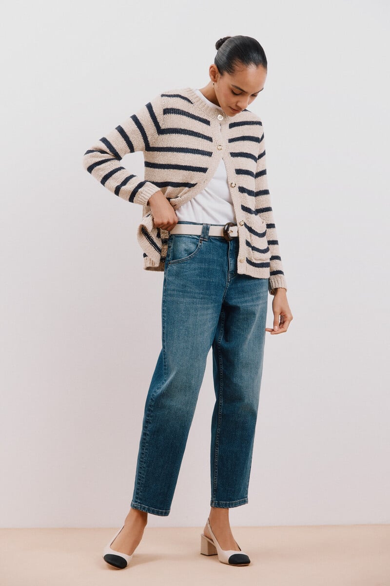 Pedro Del Hierro Chaqueta Rayas Bicolor