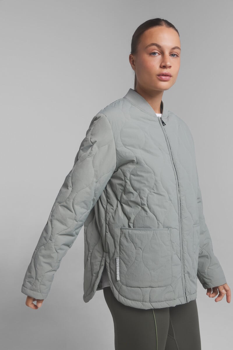 Pedro Del Hierro Chaqueta Técnica Acolchada Kaki