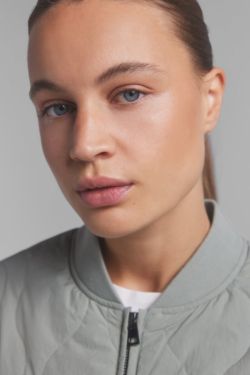 Pedro Del Hierro Chaqueta Técnica Acolchada Kaki