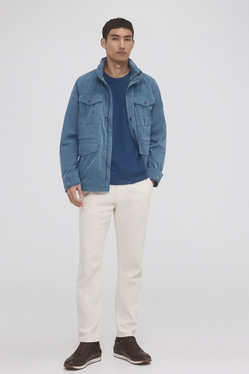 Pedro Del Hierro Chaqueta Técnica Cuatro Bolsillos