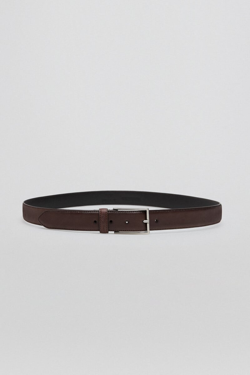 pedro del hierro Cinturon liso piel