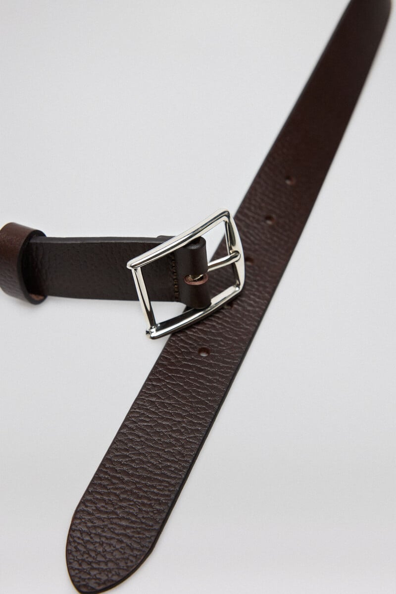 Pedro Del Hierro Cinturon Liso Piel