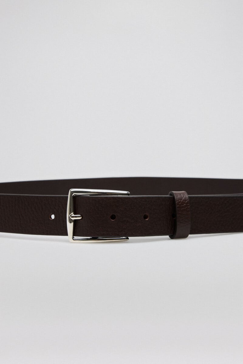 Pedro Del Hierro Cinturon Liso Piel
