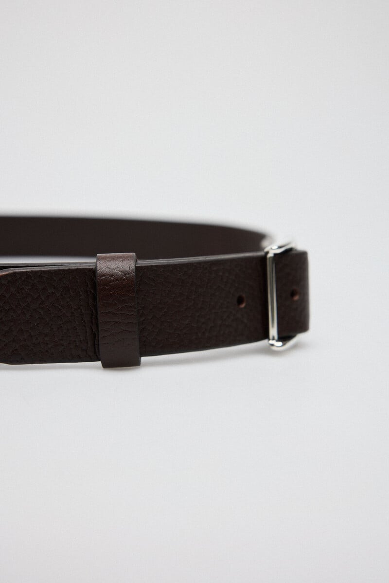 Pedro Del Hierro Cinturon Liso Piel