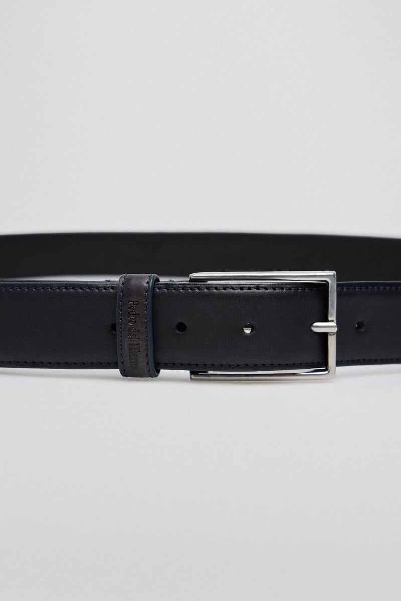 Pedro Del Hierro Cinturon Liso Piel