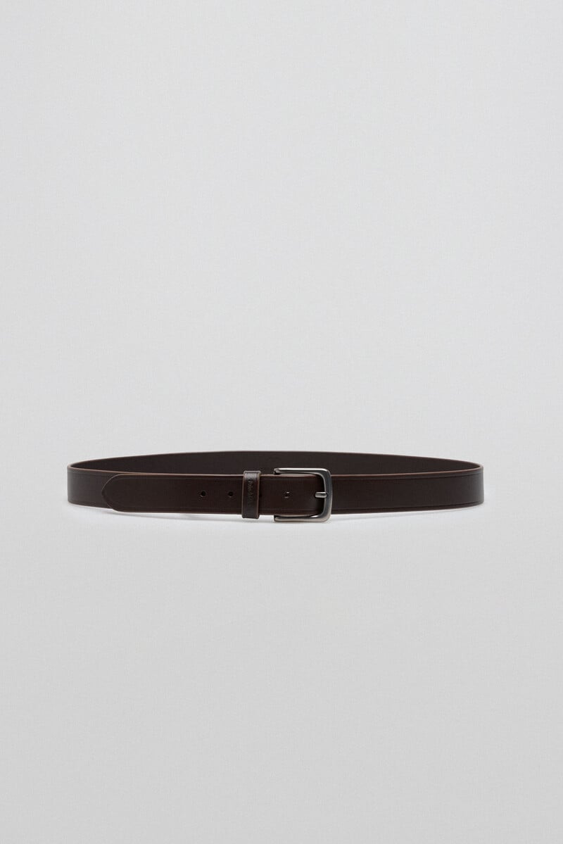 pedro del hierro Cinturon liso piel