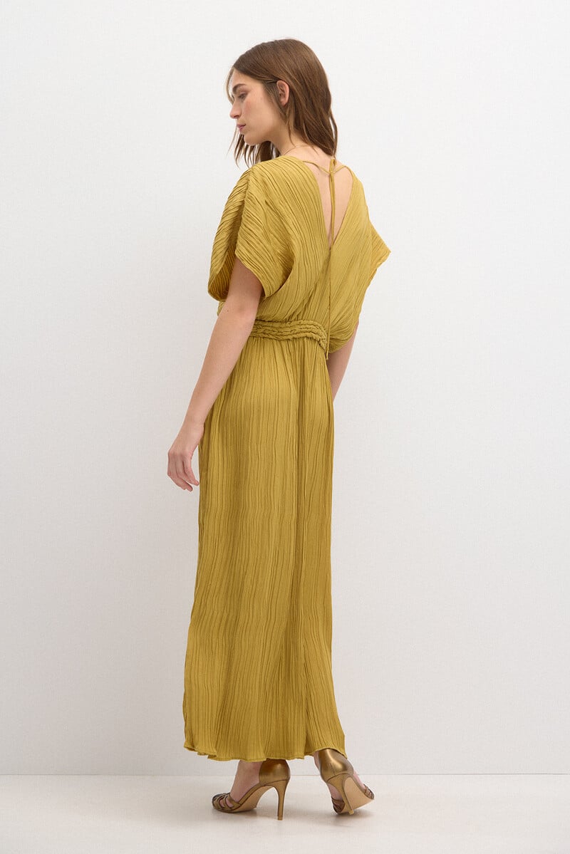 Pedro Del Hierro Clara. Vestido Plisado