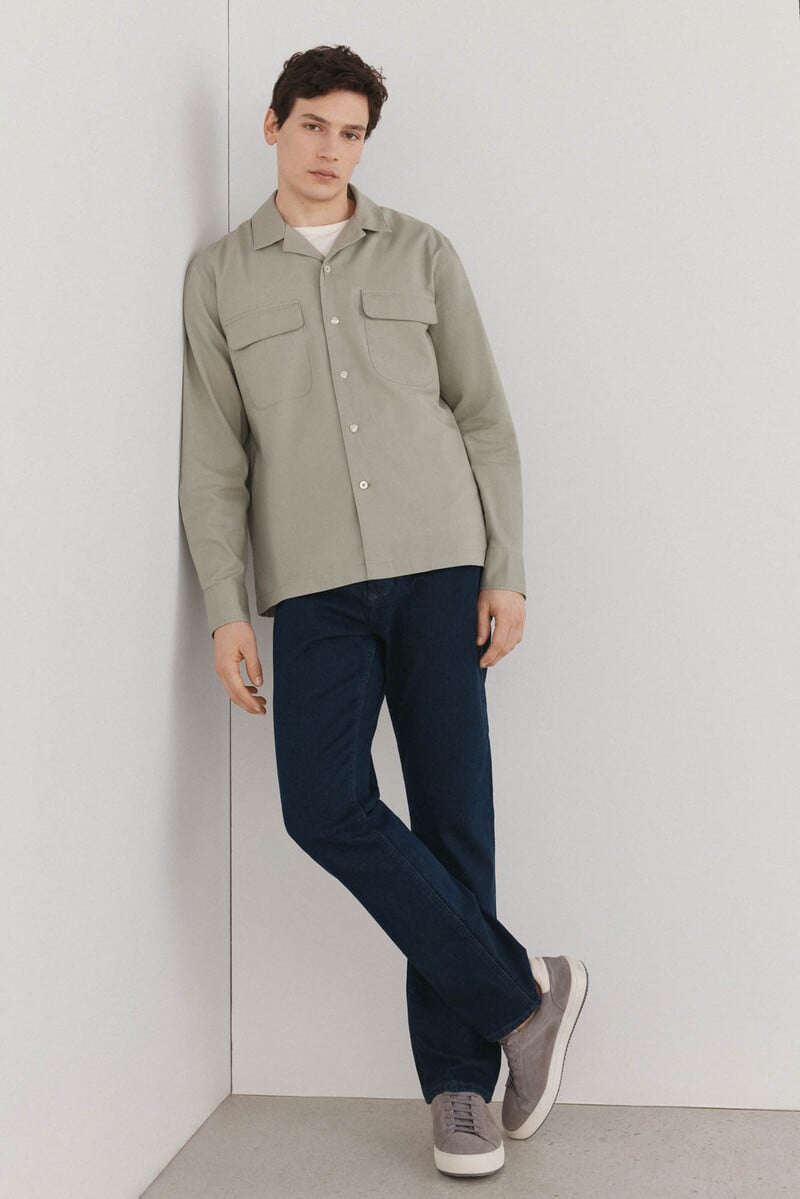 Pedro Del Hierro Conjunto De Camisa Y Pantalón