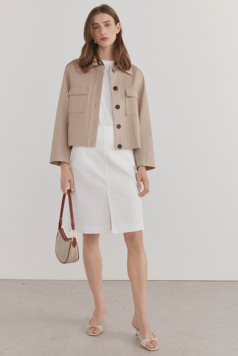 Pedro Del Hierro Conjunto De Falda Y Chaqueta