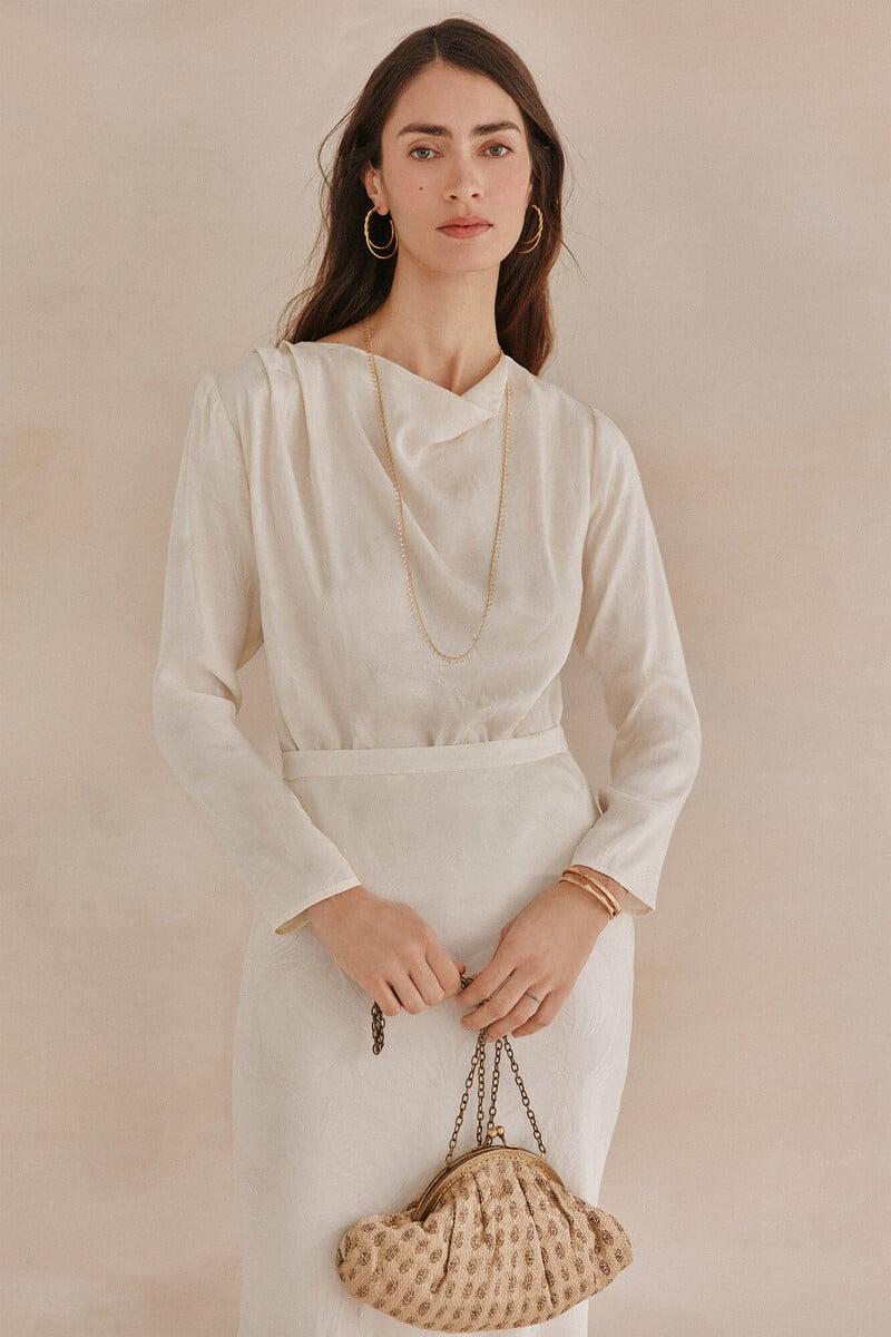 Pedro Del Hierro Constanza. Blusa Jacquard