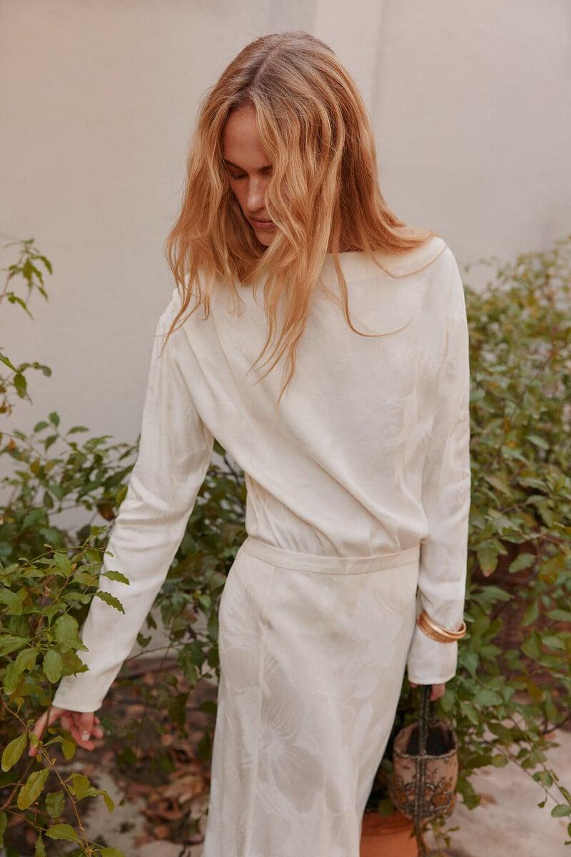 pedro del hierro Constanza. Blusa jacquard