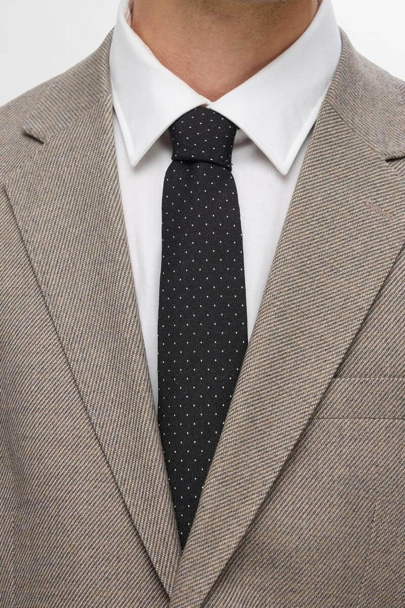 Pedro Del Hierro Corbata De Puntitos 100% Lana