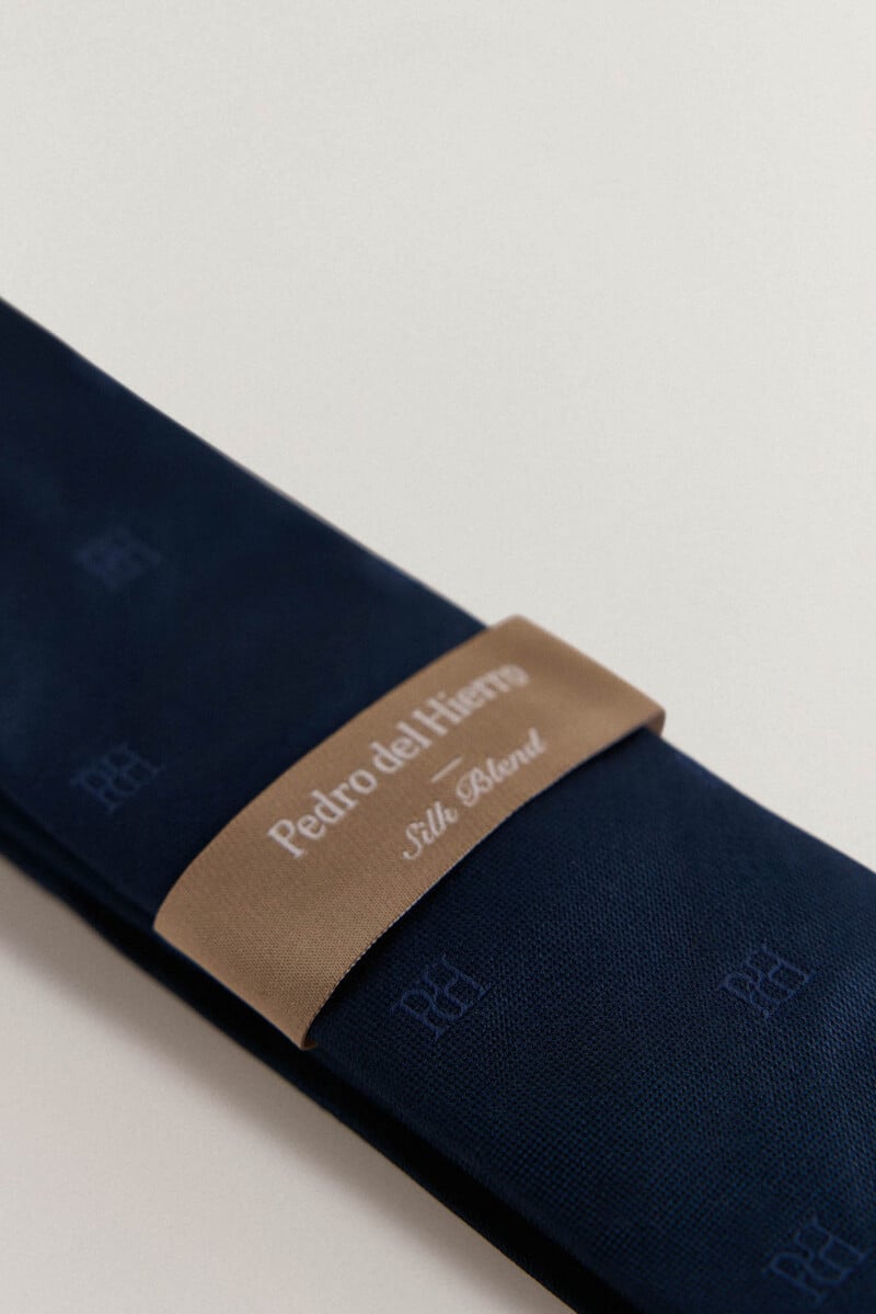 Pedro Del Hierro Corbata Seda Natural
