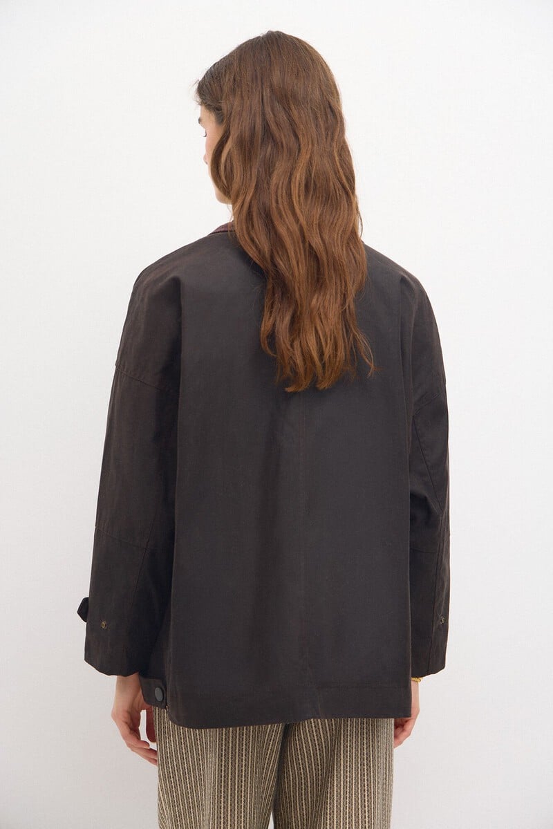 Pedro Del Hierro Dalila. Parka Corta Encerada