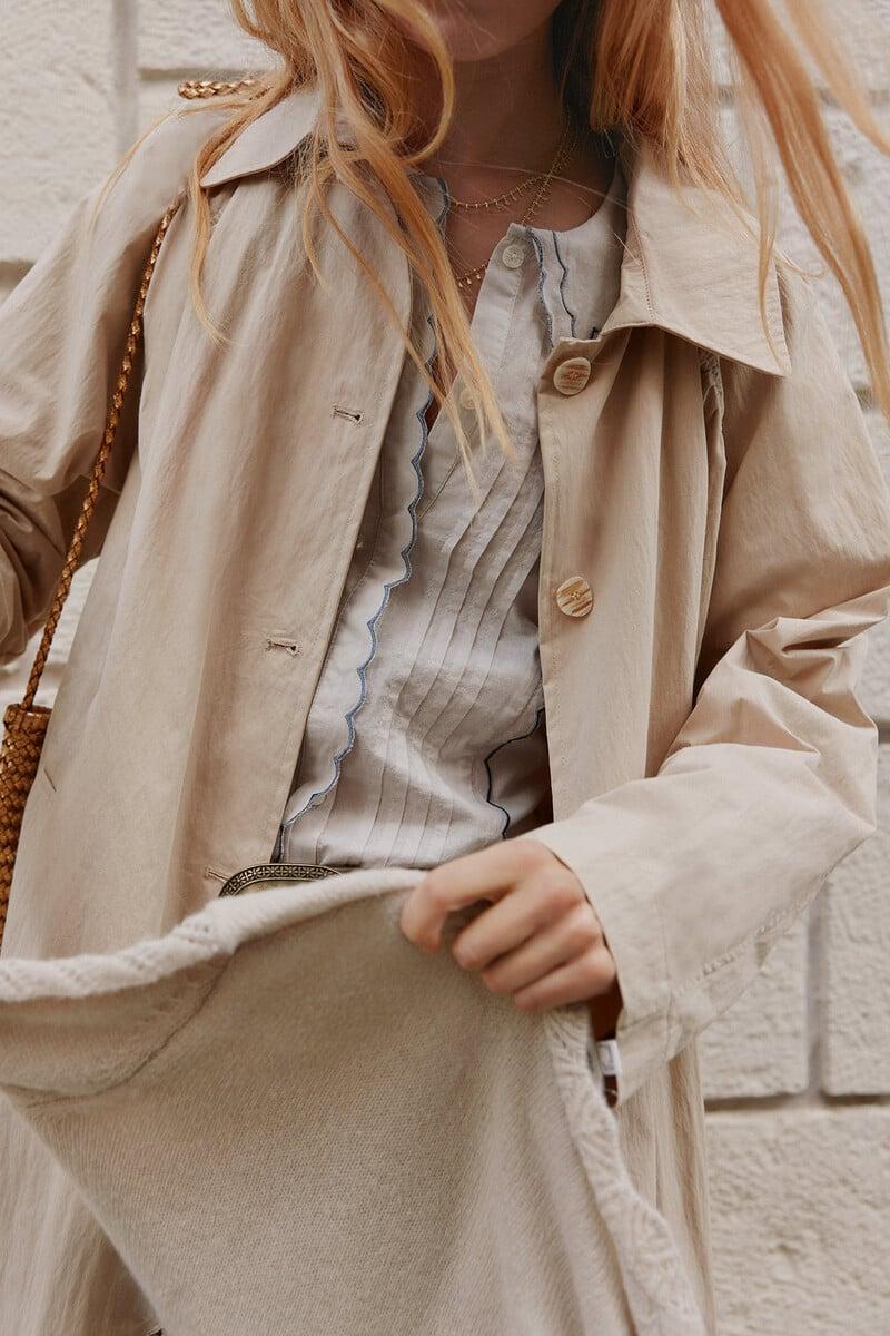 Pedro Del Hierro Diana. Gabardina Larga