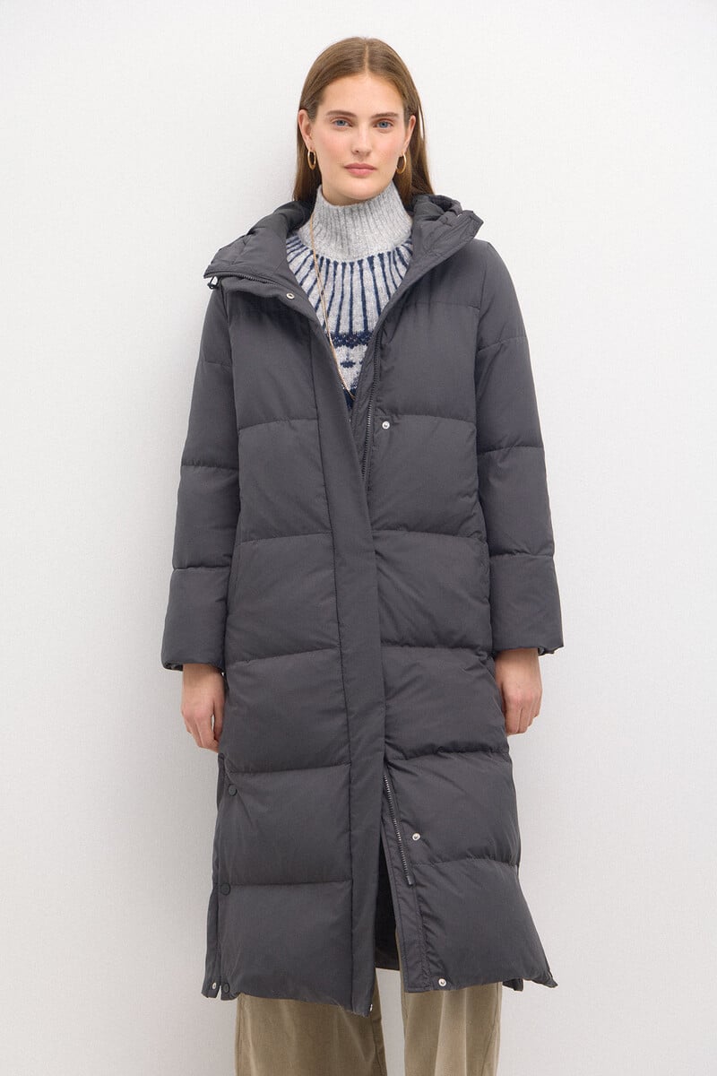 pedro del hierro Donna. Anorak largo acolchado