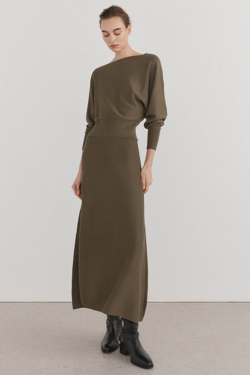 pedro del hierro Falda de punto midi